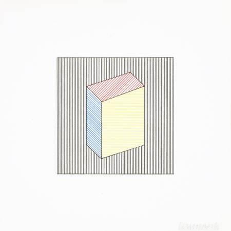 Serigrafía Lewitt - Twelve Forms Derived From a Cube 21