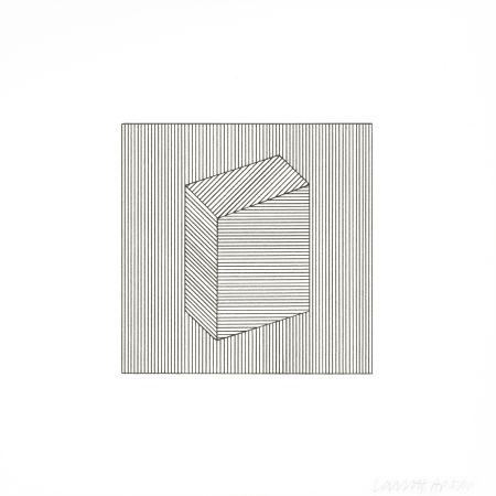 Serigrafía Lewitt - Twelve Forms Derived From a Cube 22
