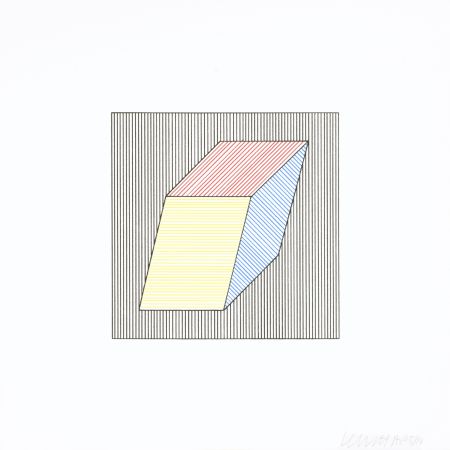 Serigrafía Lewitt - Twelve Forms Derived From a Cube 23