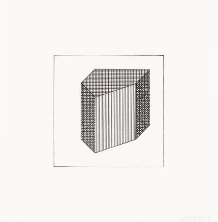Serigrafía Lewitt - Twelve Forms Derived From a Cube 32