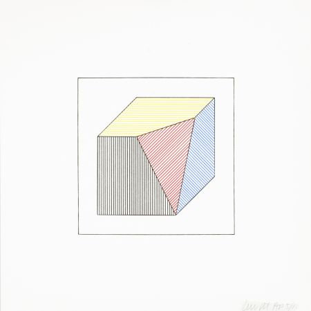 Serigrafía Lewitt - Twelve Forms Derived From a Cube 45