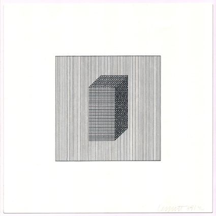 Serigrafía Lewitt - Twelve Forms Derived from a Cube (Set of 48) (3)