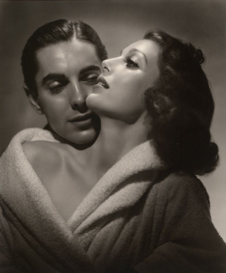 Fotografía Hurrell - Tyrone Power & Loretta Young