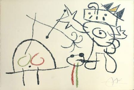Litografía Miró - Ubu aux Baleares, 17
