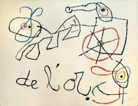 Litografía Miró - Ubu aux Baleares, 4