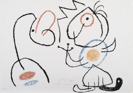 Litografía Miró - Ubu aux Baléares