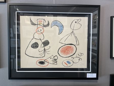 Litografía Miró - Ubu aux Baléares 