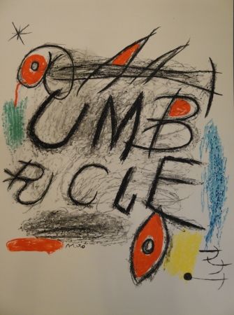 Litografía Miró - Umbracle