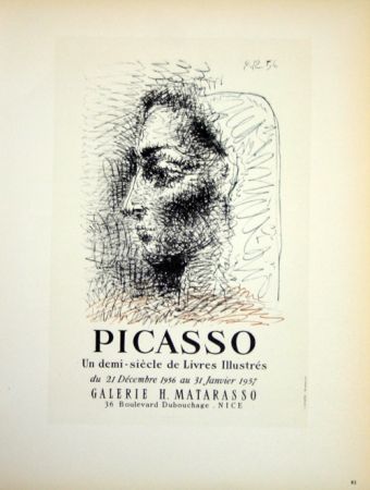 Litografía Picasso (After) - Un Demi Siecles de Livres Illustrés