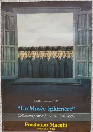 Offset Magritte - Un Musee Ephemere