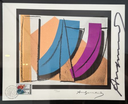 Serigrafía Warhol - U.N. Stamp (FS II.185)