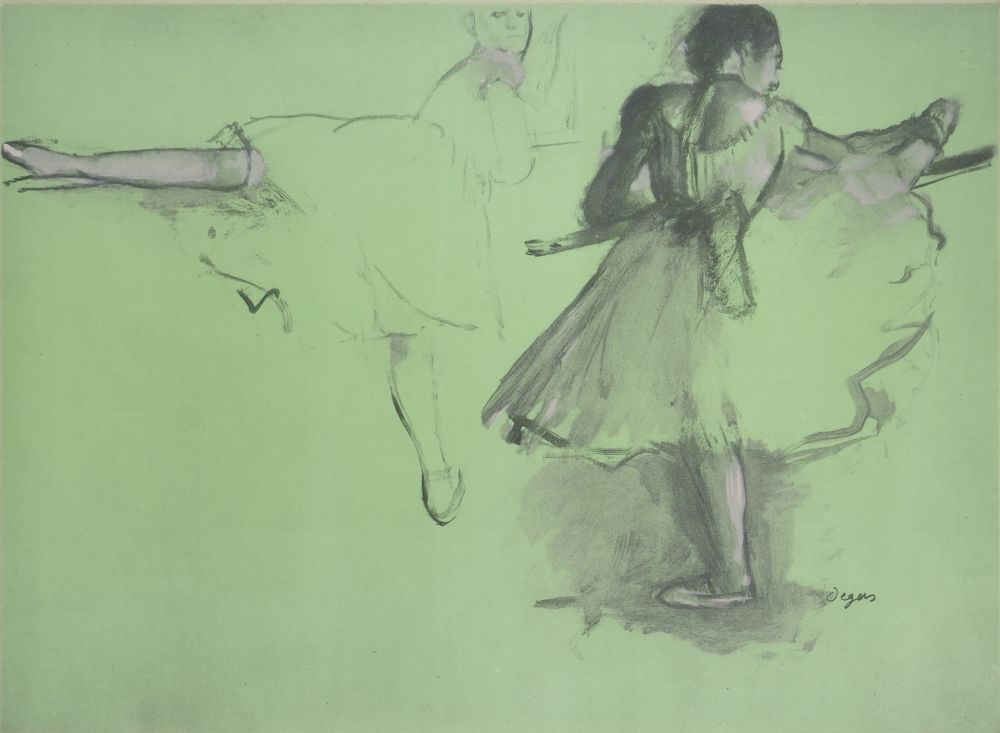 Litografía Degas - Undefined