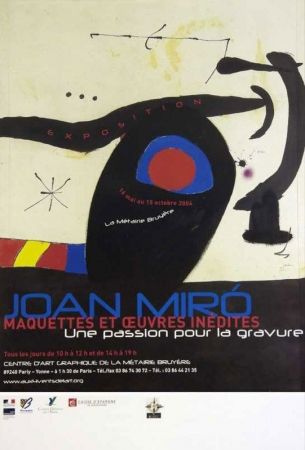 Cartel Miró - Une passion pour la gravure