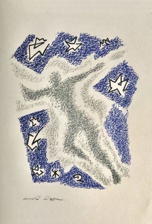 Litografía Masson - Une étoile de craie