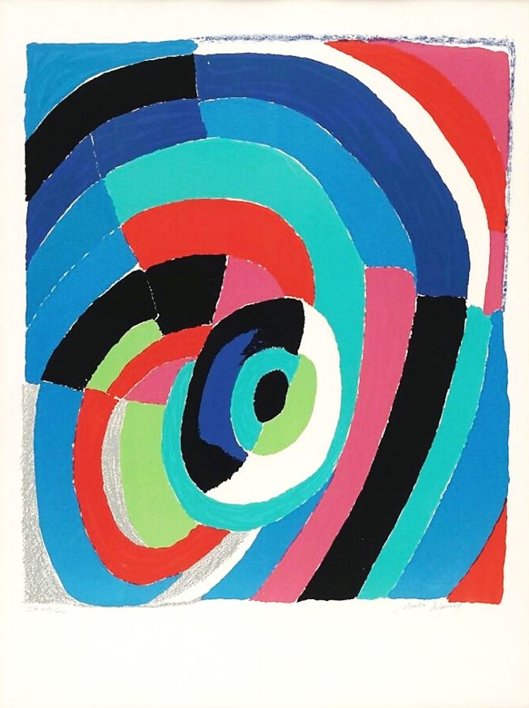 Litografía Delaunay - Untitled