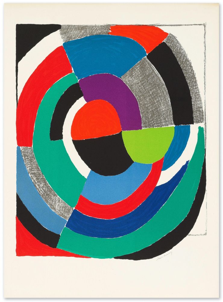 Litografía Delaunay - Untitled