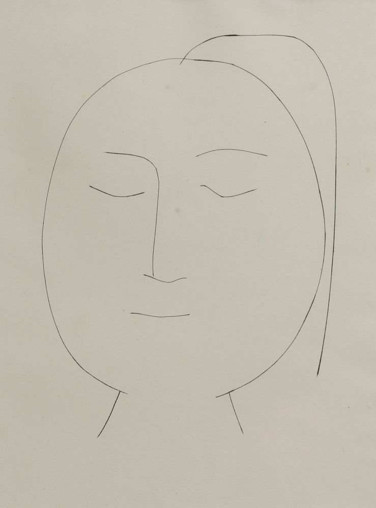 Aguafuerte Picasso - Untitled 