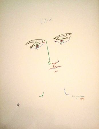 Litografía Cocteau - Untitled