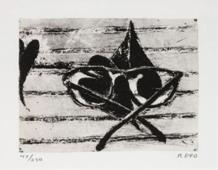 Litografía Diebenkorn - Untitled,