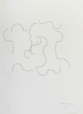 Aguafuerte Chillida - Untitled