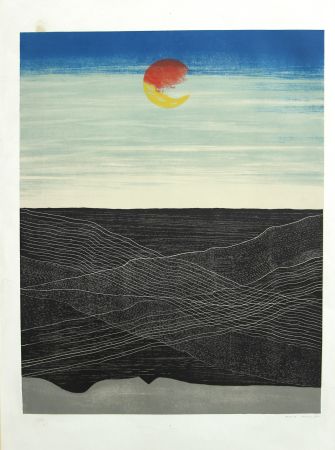 Litografía Ernst - UNTITLED