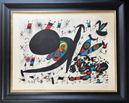 Litografía Miró - Untitled 