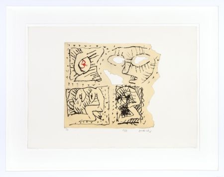 Aguatinta Alechinsky - Untitled