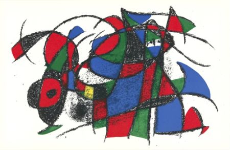 Litografía Miró - Untitled