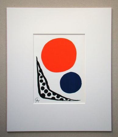 Litografía Calder - Untitled composition