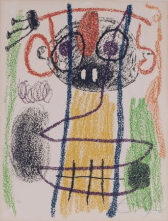 Litografía Miró - Untitled (from Album 21)
