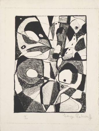 Litografía Poliakoff - Untitled, from 