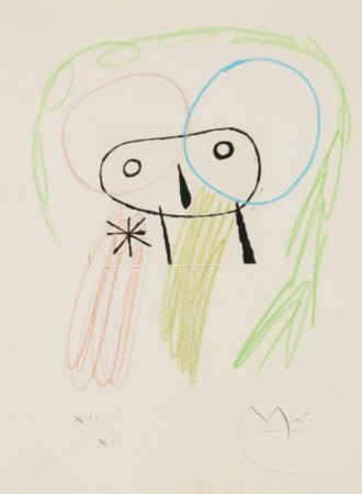 Múltiple Miró - Untitled (from the La bague d’Aurore portfolio)