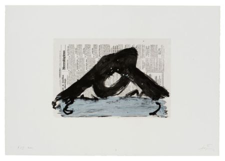 Litografía Tàpies - Untitled, from the portfolio ‘Suite 63 x 90’