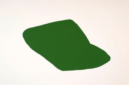Litografía Shapiro - Untitled (Green)