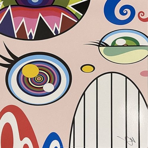 Litografía Murakami - Untitled I from We Are the Square Jocular Clan