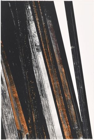 Serigrafía Venet - Untitled II (Lignes droites)