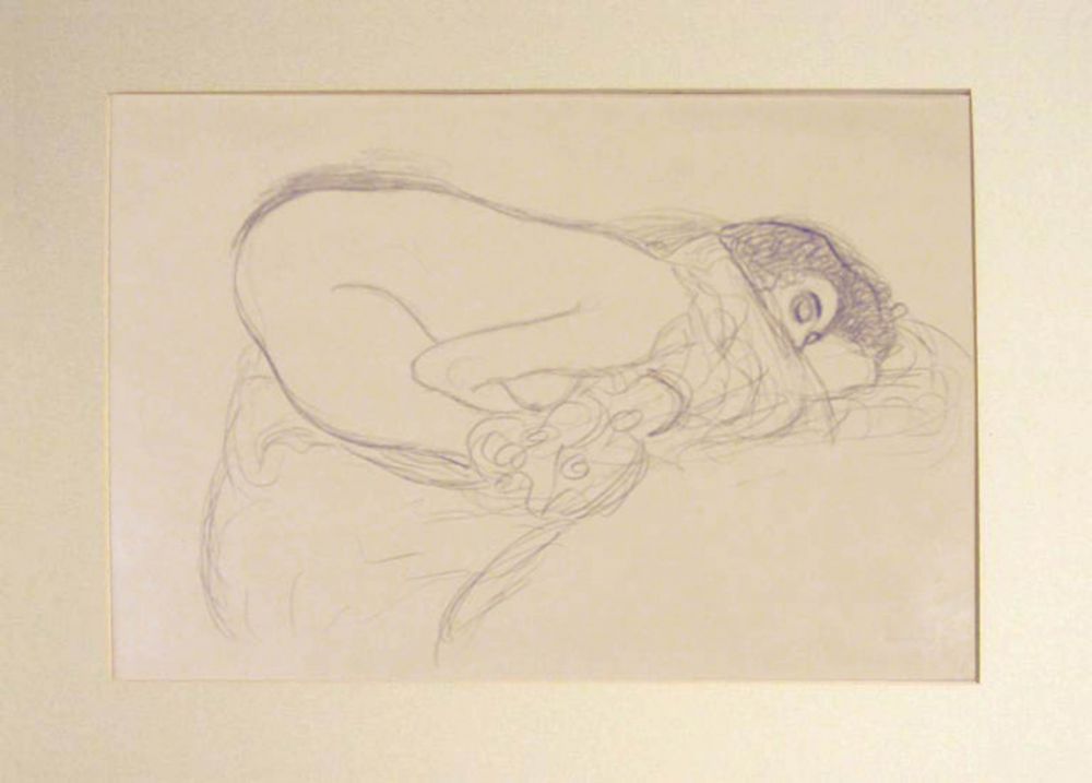Litografía Klimt - Untitled I.III