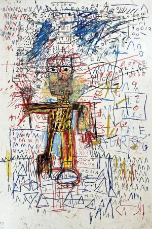 Serigrafía Basquiat - Untitled IV from The Figure Portfolio