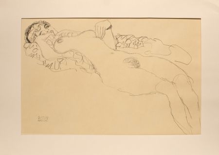 Litografía Klimt (After) - Untitled (m)