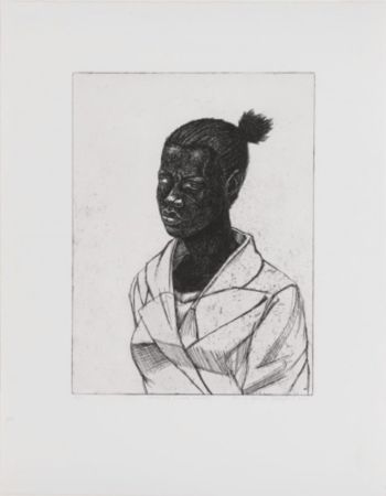 Grabado Marshall - Untitled (Woman)