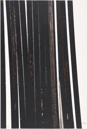 Serigrafía Venet - Untitled X (Lignes droites)