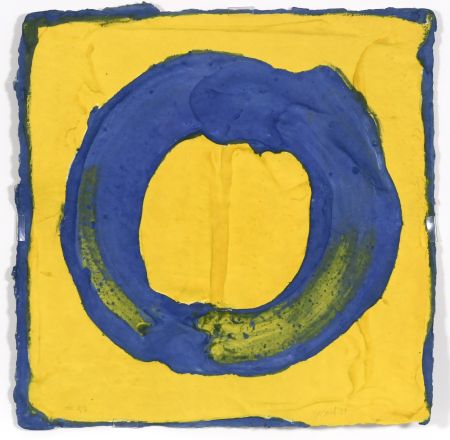 Grabado Bogart - Untitled (Yellow – blue)