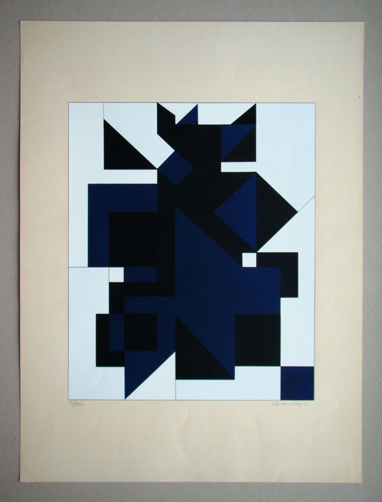 Serigrafía Vasarely - Utica