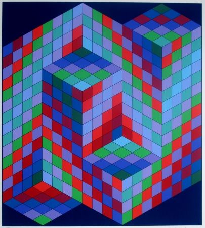 Serigrafía Vasarely - VAAR
