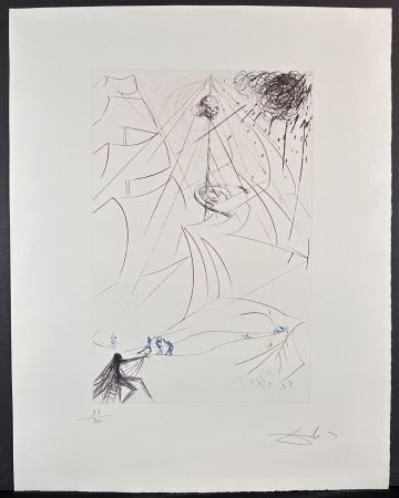 Grabado Dali - Vaisseau Fantome