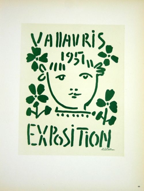 Litografía Picasso (After) - Vallauris 1957