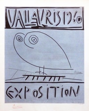 Linograbado Picasso - Vallauris 1960