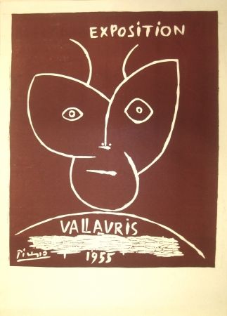 Linograbado Picasso - Vallauris Exhibition