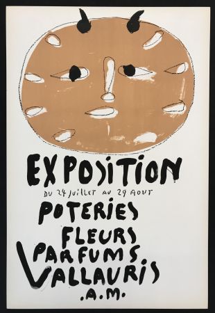 Litografía Picasso - Vallauris Exposition (Premiere)