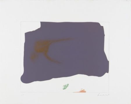 Litografía Frankenthaler - Variation II on Mauve Corner